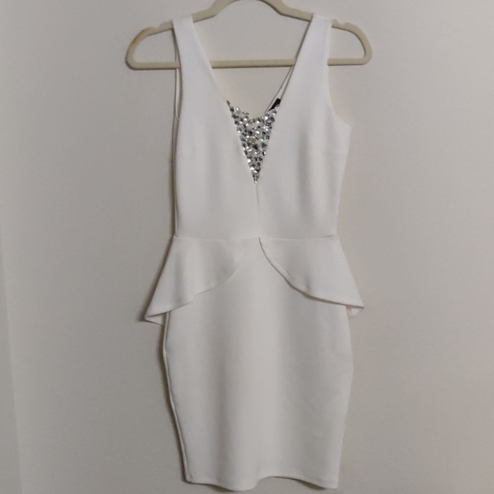 White Junior Dress